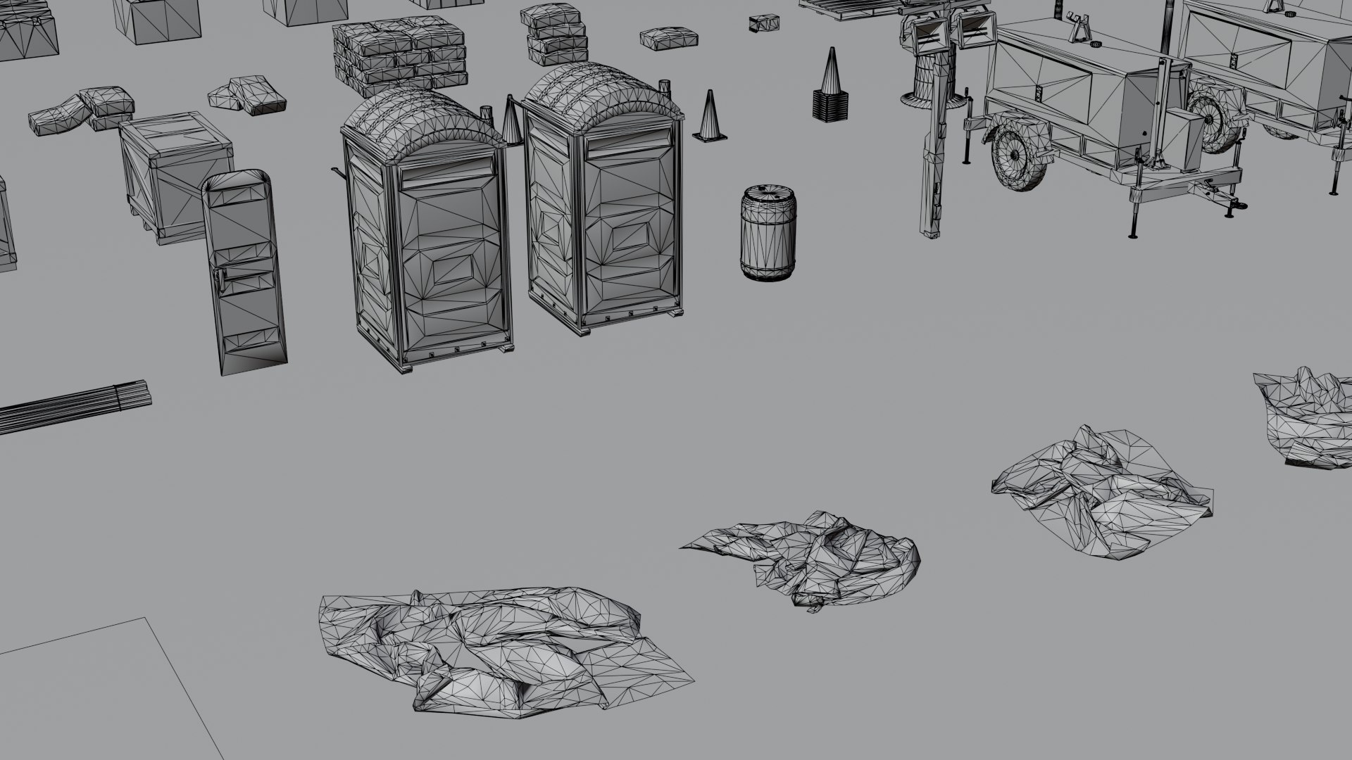 Construction Props Model - TurboSquid 2169675
