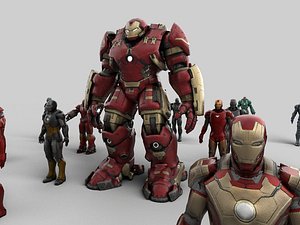 Future robot Collection 3D model