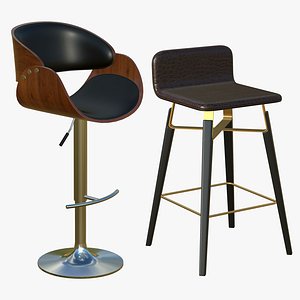 3D model Stool Chair V273