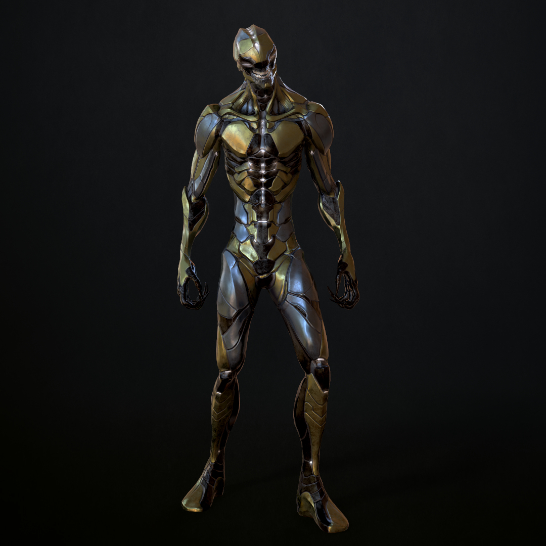 Free Biomechanical Mutant 3D Model - TurboSquid 1538482