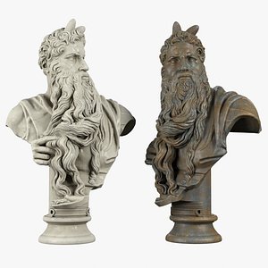 moses bust model