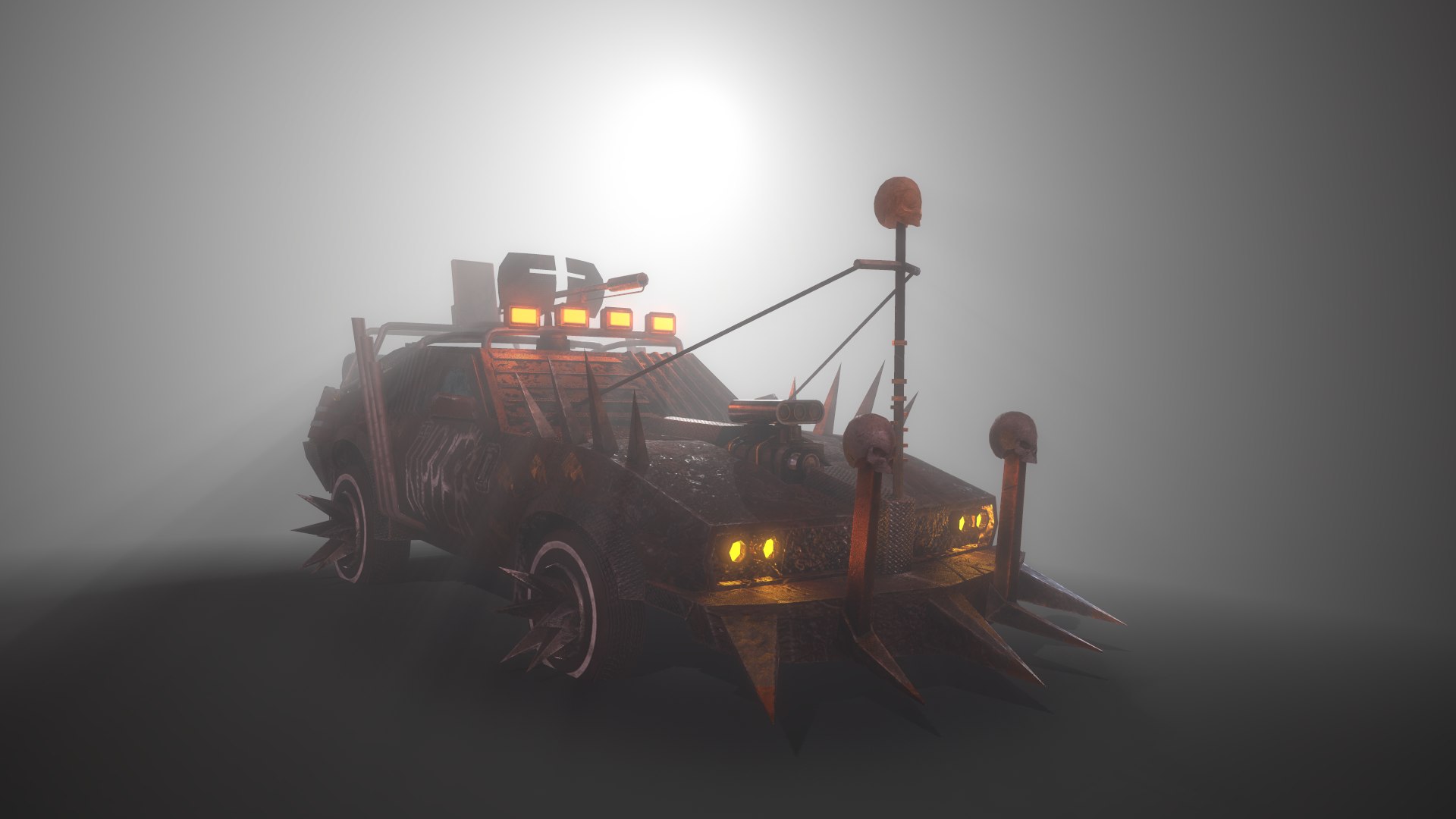 Battle Car 02 Model - TurboSquid 1606512