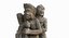 Monkey Family Statue