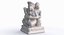 Monkey Family Statue