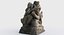 Monkey Family Statue