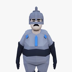3D Medieval Lowpoly Characters