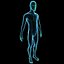 3D Human Hologram Male