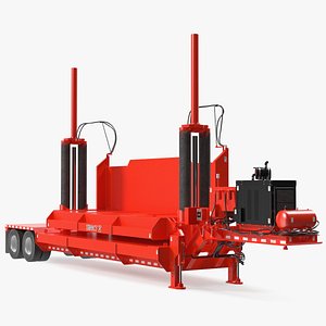 Car Crusher Impact 5 Red Rigged