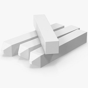 Chalks 3D model