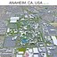 Anaheim City in California USA