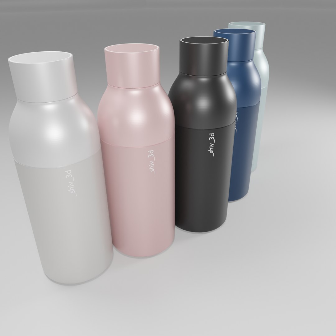water bottle collection 3D https://p.turbosquid.com/ts-thumb/vC/h5KdwR/Lv/05/png/1664549531/1920x1080/fit_q87/3efa6a3cd62bd42a83af3364ef4e71be4a5d82d5/05.jpg