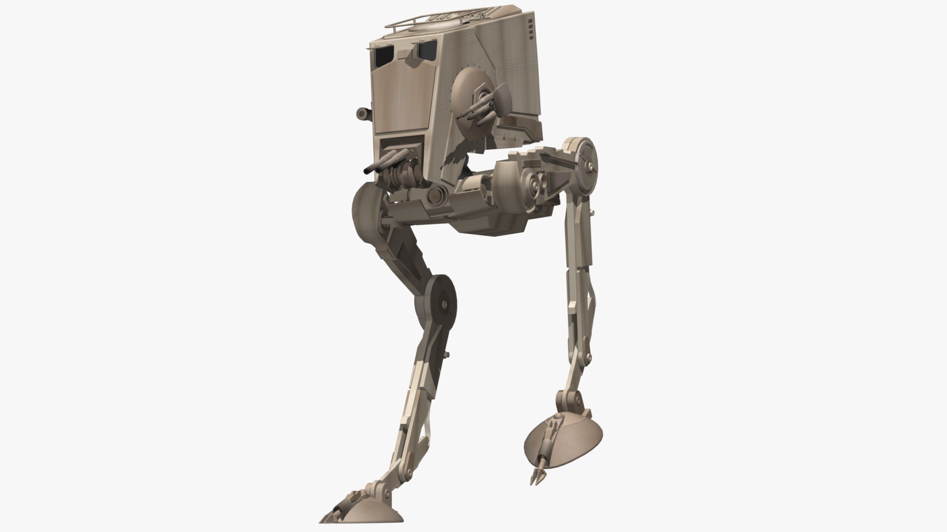 Star wars discount 2 legged walker