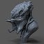 Predator Bust sculpture