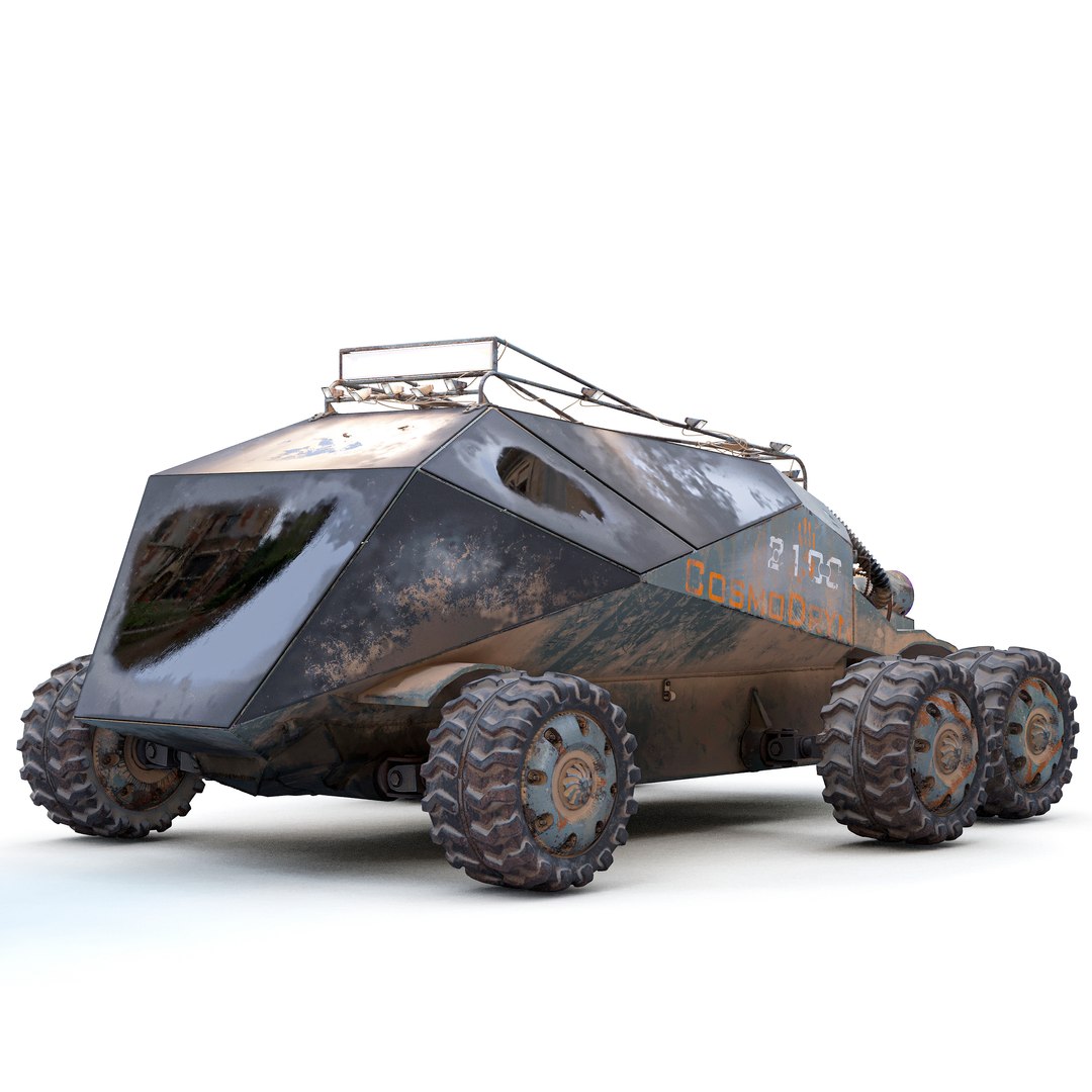 3D Space Rover - TurboSquid 2009745