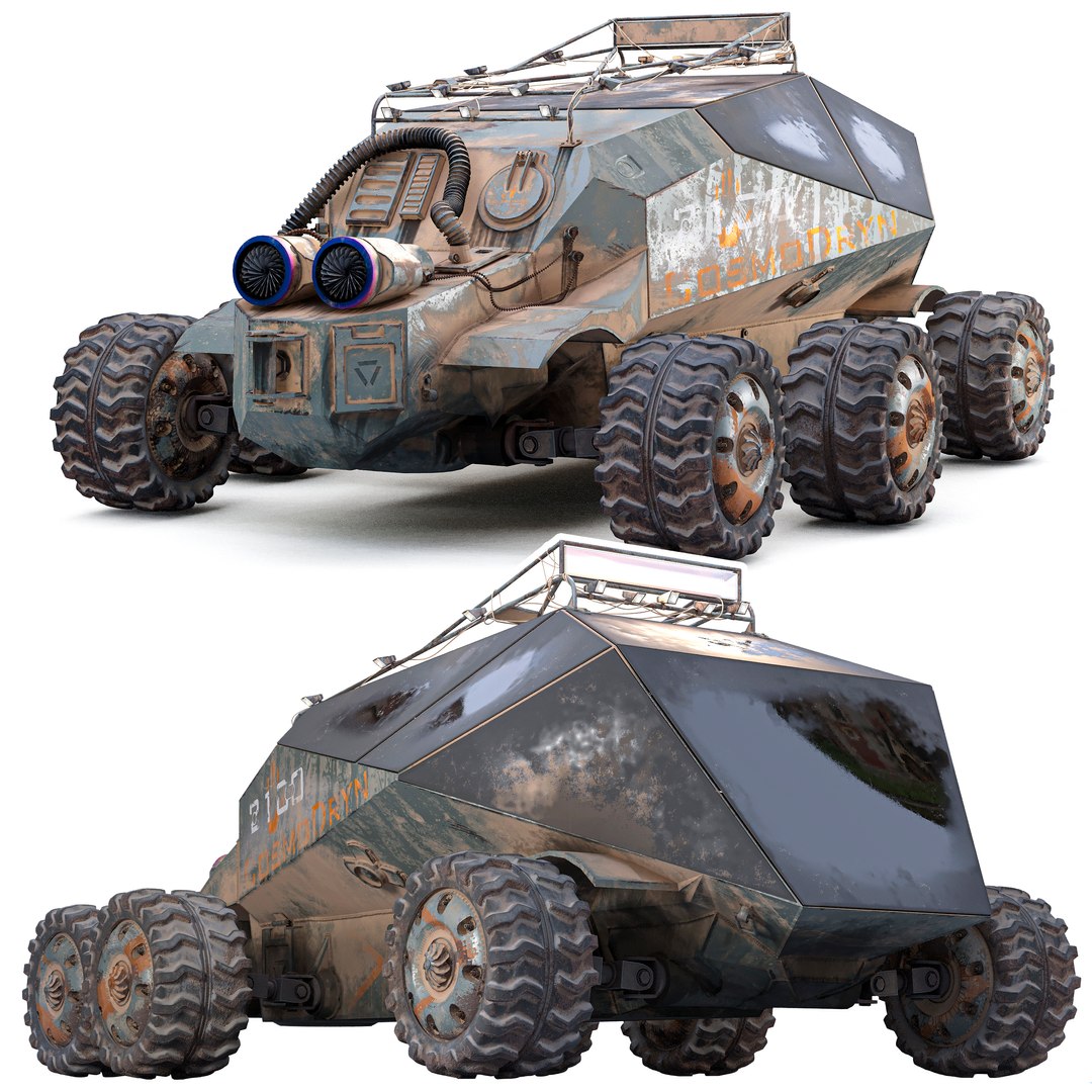 3D Space Rover - TurboSquid 2009745