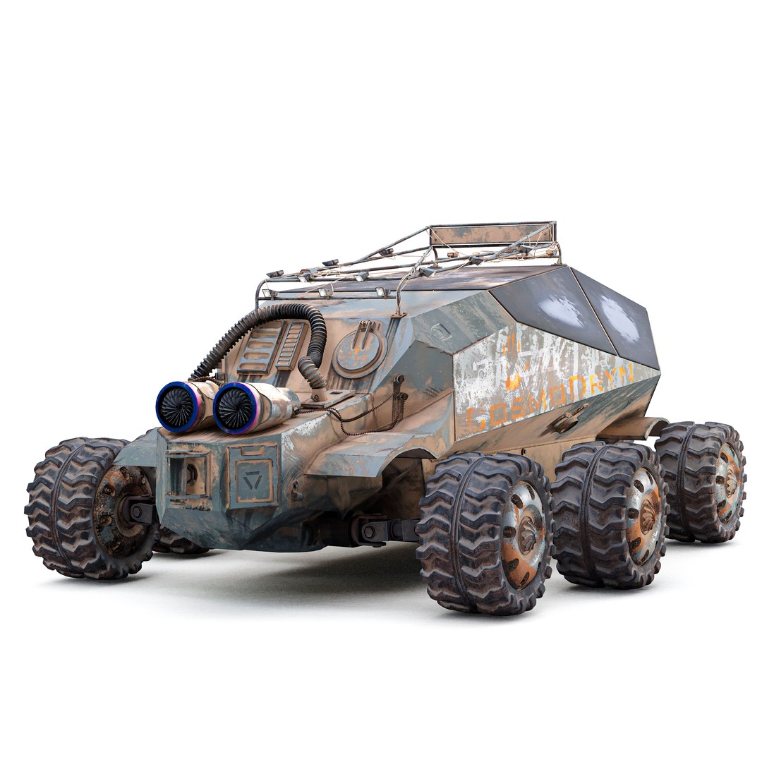 3D Space Rover - TurboSquid 2009745