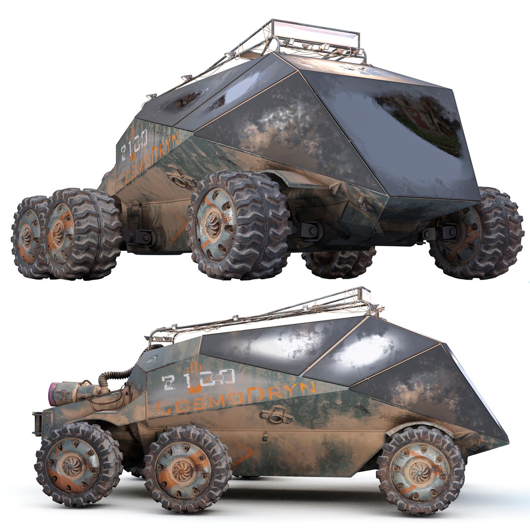 3D Space Rover - TurboSquid 2009745