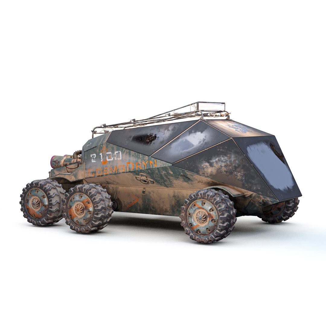 3D Space Rover - TurboSquid 2009745