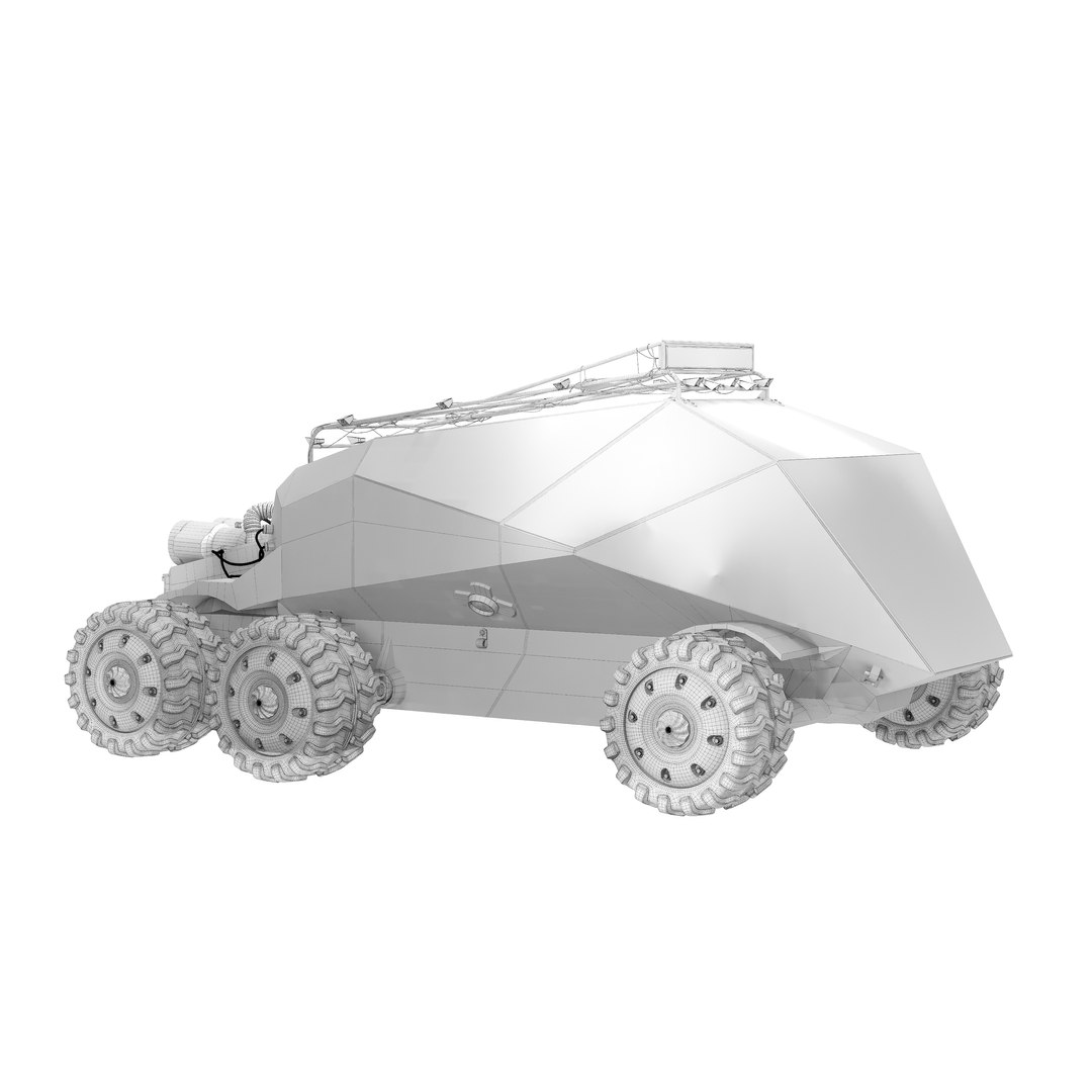3D Space Rover - TurboSquid 2009745