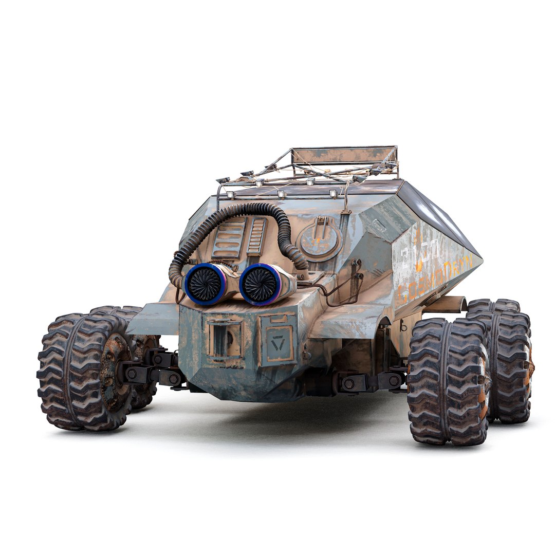 3D Space Rover - TurboSquid 2009745