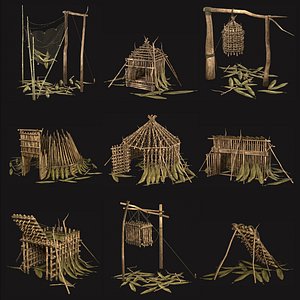 3D JUNGLE SWAMP TRAP ATTACK ANIMAL HUMAN SNARE AAA COLLECTION