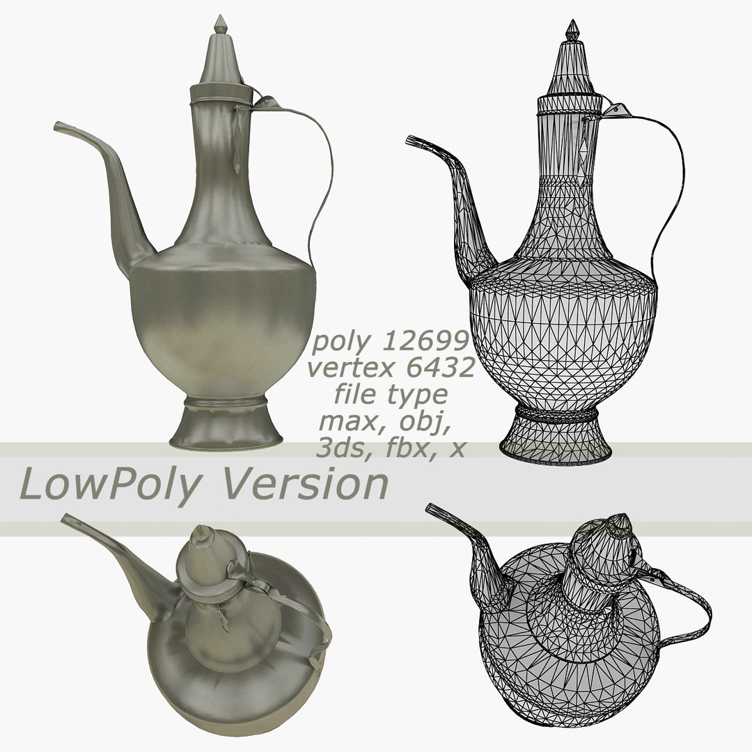 3ds Max Pitcher Objects