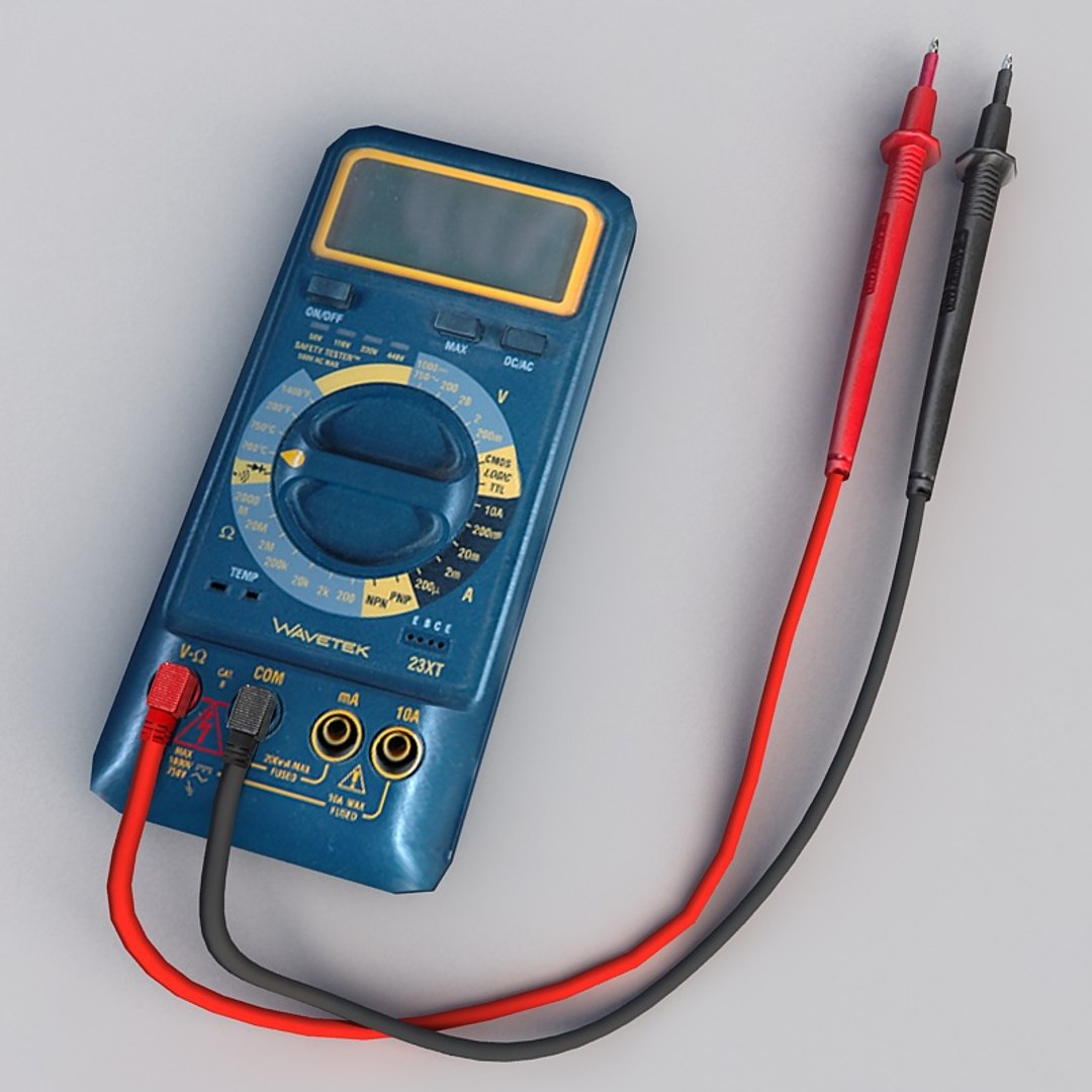 3d Multimeter Model