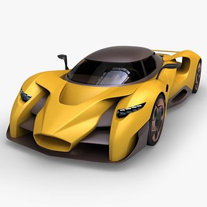 Supercar Sanca 3 3D model