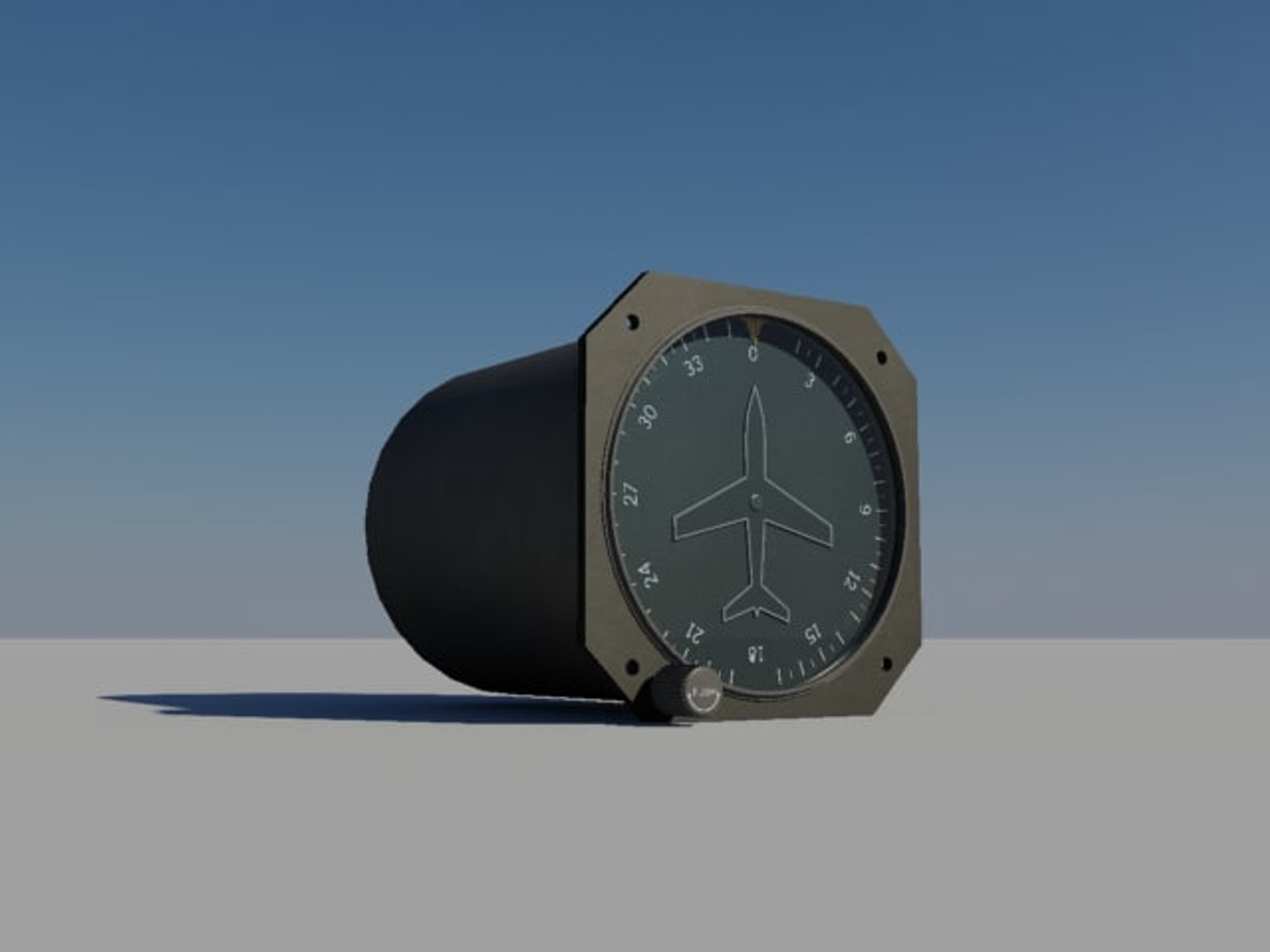 3d Directional Gyro Heading Indicator
