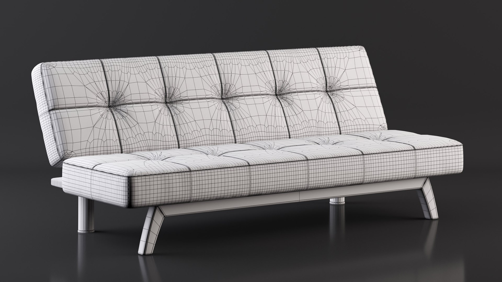 3D JYSK HOLSTEBRO Sofa Bed TurboSquid 1897008