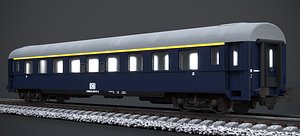 3D model DB NAVY BLUE COACH KE-GPR-R-63-2023 2 2