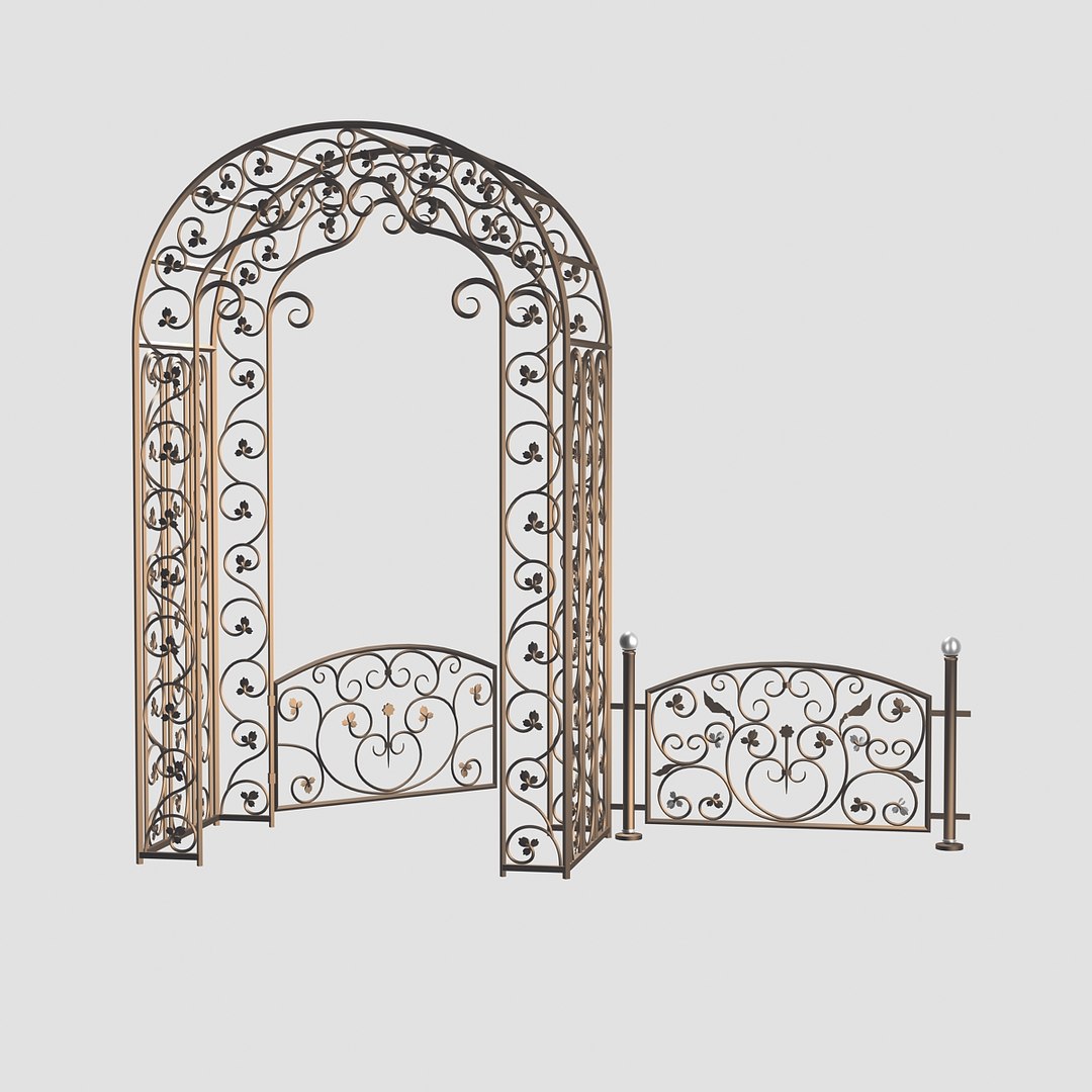 Maya Venetian Arc Railing