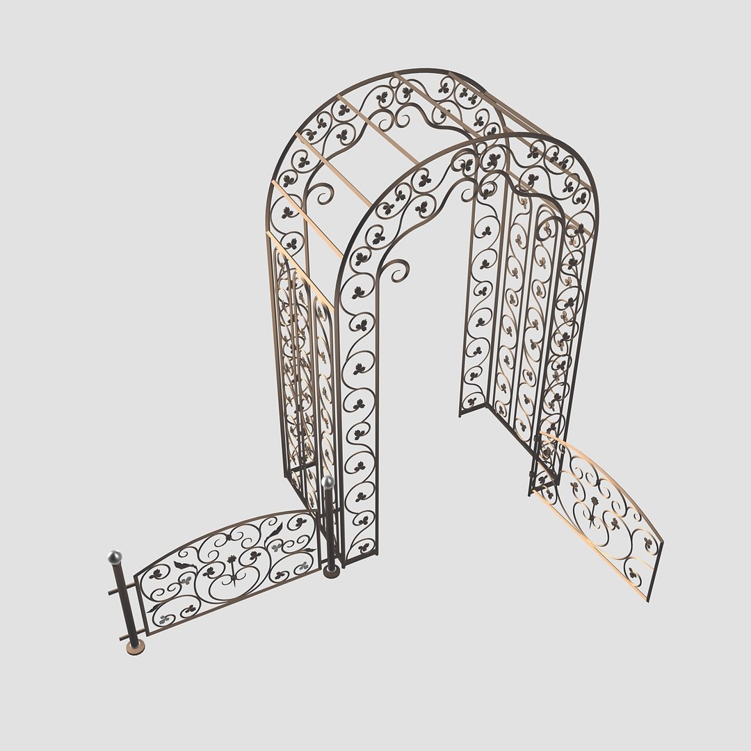 Maya Venetian Arc Railing