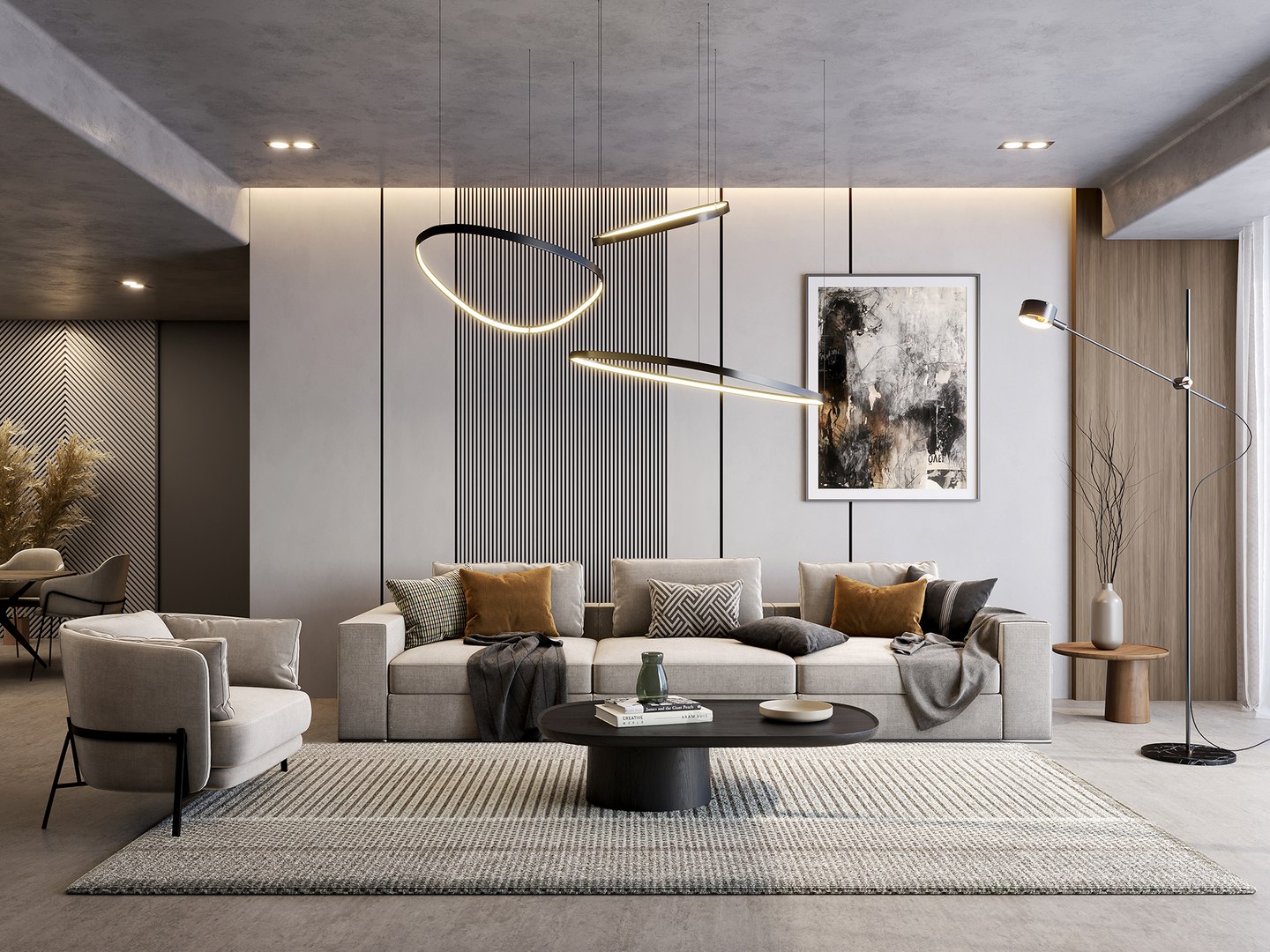 Interior Living Room Scene 29 3D Model - TurboSquid 2161767