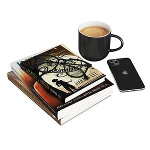 decorative books 3D