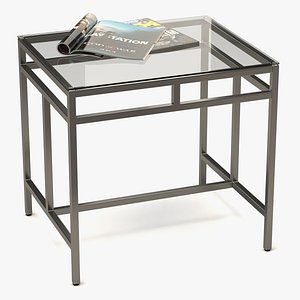 Coffee Table Metal/Glass 003