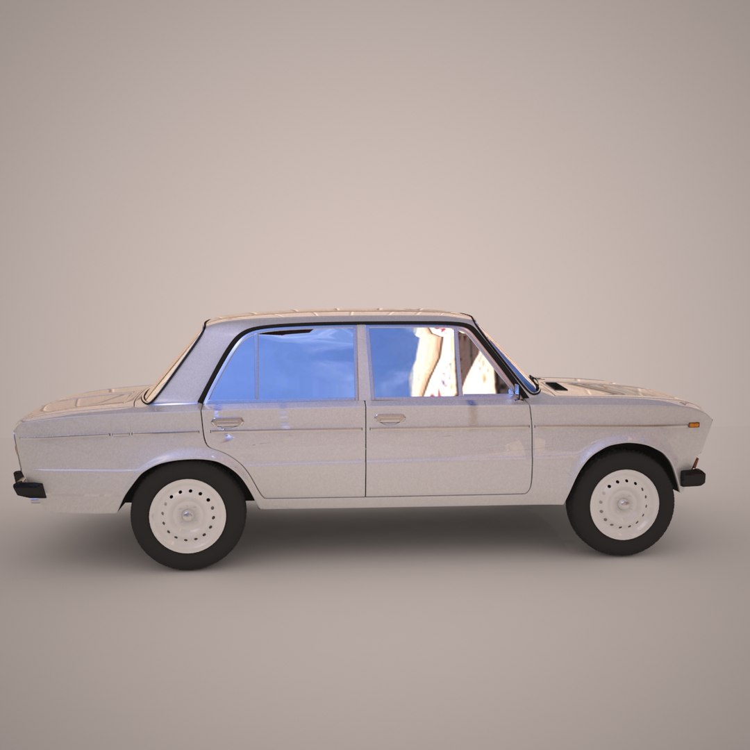 3d Model Car Russian Vaz 2106