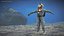 Vintage Diving Dress with Air Tank T Pose Brass