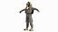 Vintage Diving Dress with Air Tank T Pose Brass