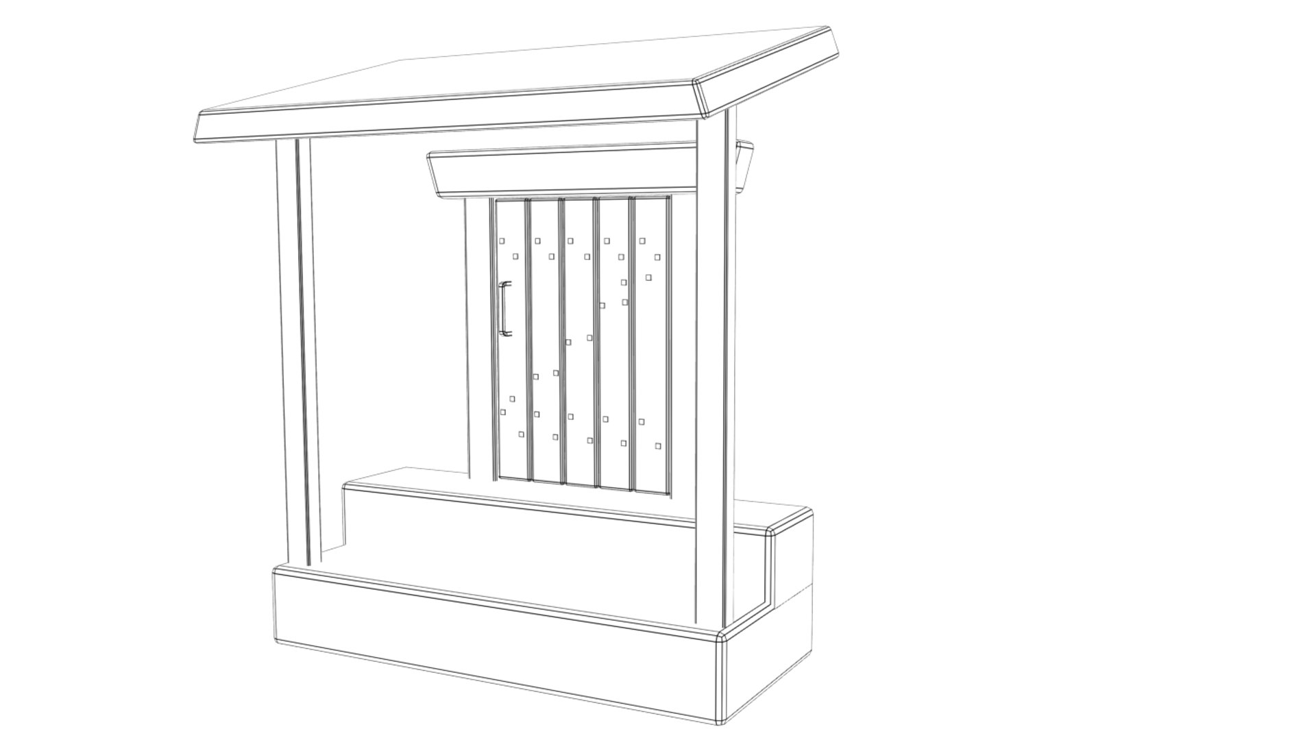 3D door porch https://p.turbosquid.com/ts-thumb/vD/a1oRnN/nk/porch001wfa/png/1614371791/1920x1080/fit_q87/a8167da25ffd45aa4c49547f354df0d32e242415/porch001wfa.jpg