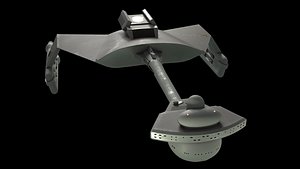 original star trek 3D model