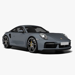 3D Porsche 911 carrera Turbo S model