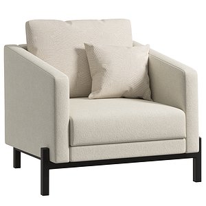 3D MUNIQUE ARMCHAIR BY LASKASAS model