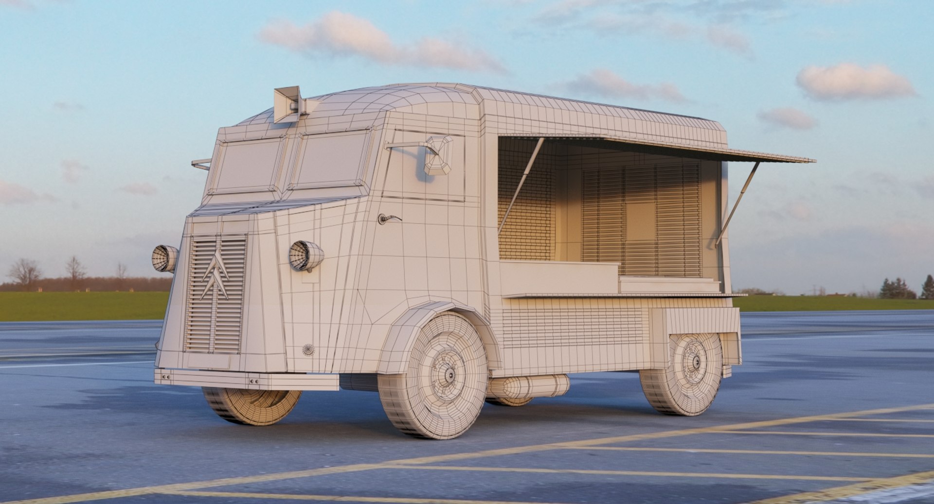 Citroen Van 3D Model - TurboSquid 1227019