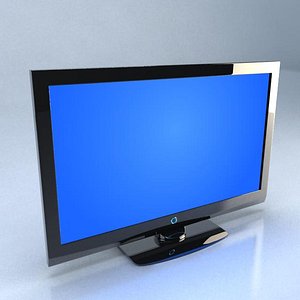 Flat Panel TV 3D Model