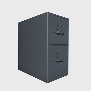 file cabinet 3D model