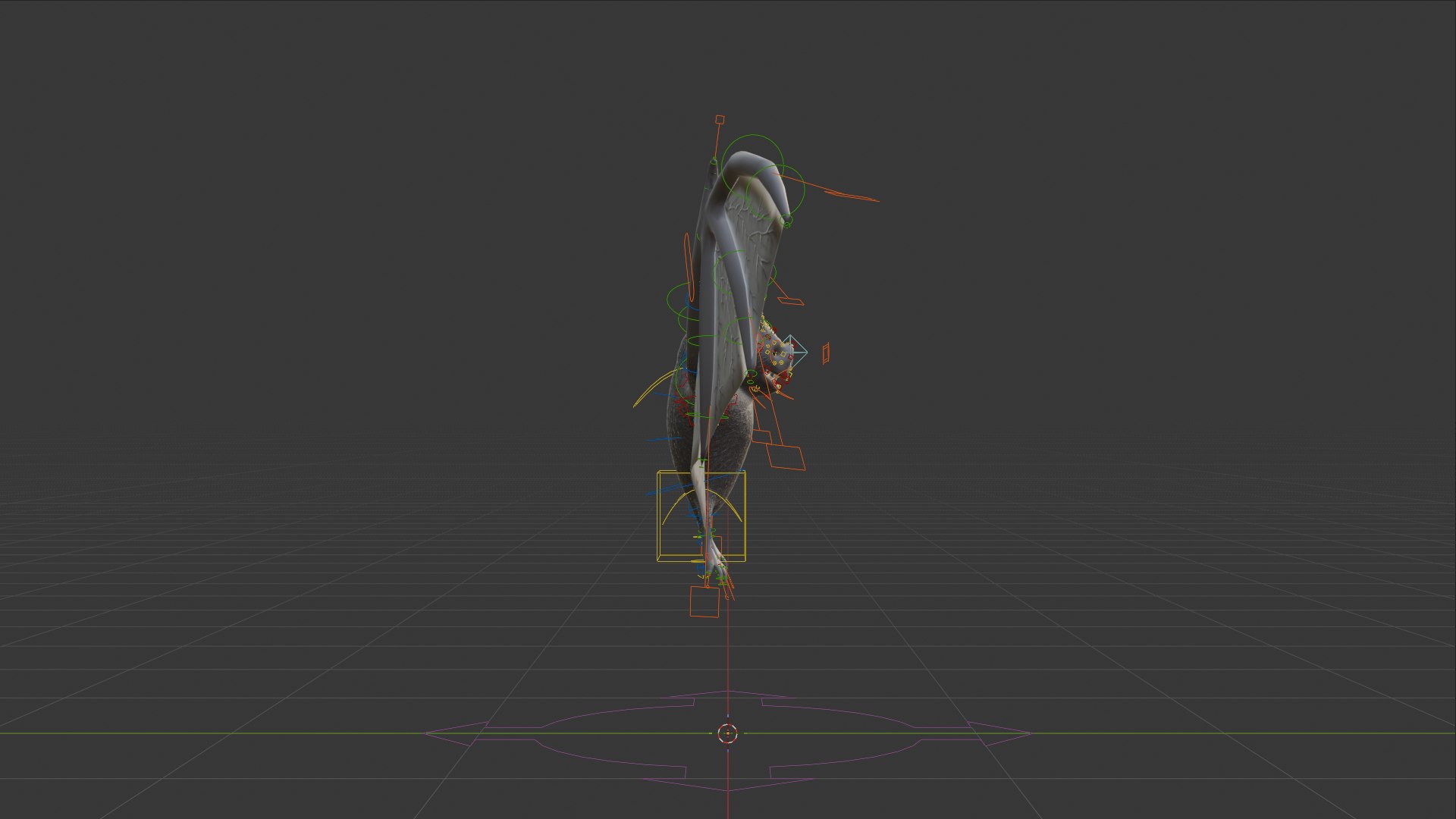 3D Low Poly Bat Model Rigged And Animated - TurboSquid 2574438