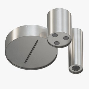 Rubinetterie Treemme Watertube Shower Heads Set 3D model
