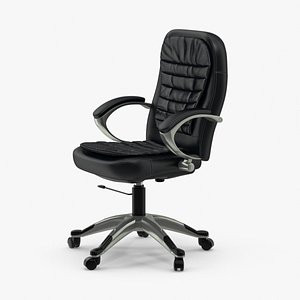 3d model office chair 02