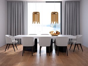 dining set 167 3D model